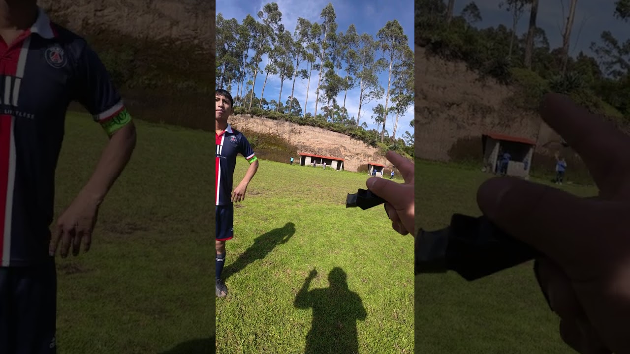 ULBP Partido Fluminense vs PSG Categoría Senior 1er Tiempo 🟨🟥⚽️ #arbitro #futbol 