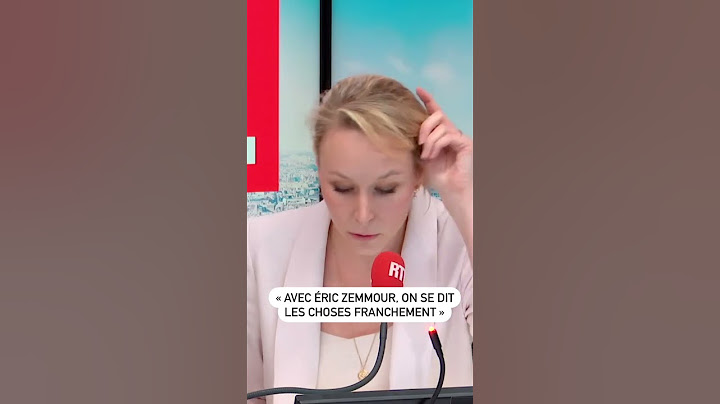 Marion Maréchal: "With Éric Zemmour, we tell each other things frankly"