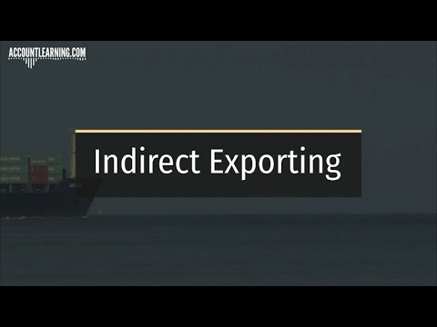 Video: Wat is het verschil tussen directe export en indirecte export?