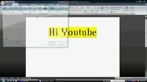 Microsoft Word 2007 Basics