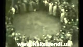 Vintage footage of Chechen Sufi Zikir chanting
