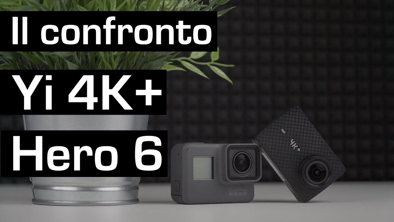 Yi 4k+ vs GoPro Hero 6 | Confronto & Recensione completa Xiaomi ITA