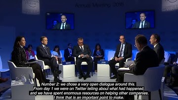 CyberSecurity Davos 2017 - Maersk - Business Impact - with EN subtitles
