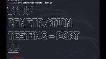 SMTP Penetration Testing on Metasploitable 2  | Port 25