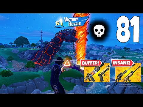 81 Elimination Solo Vs Squads Zero Build Gameplay Wins (Fortnite chapter 5)