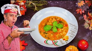 Amazing and Healthy Italian soup: Minestrone recipe