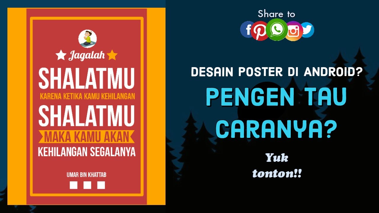  Cara  Membuat Desain  Poster di  Android  Tutorial Spark Post 