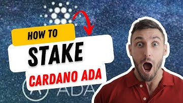 HOW TO STAKE CARDANO ADA AND EARN PASSIVE INCOME