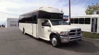 2013 Ram Ameritrans 28 Passenger with Rear Luggage Shuttle Bus - S98917 - Northwest Bus Sales