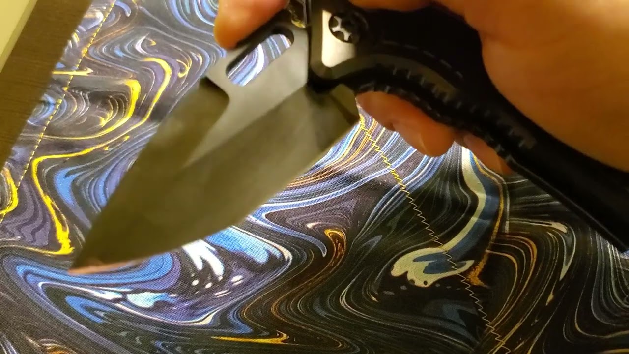 Heretic Custom Medusa Titanium Frag DLC Body and Stealth Polished Blade