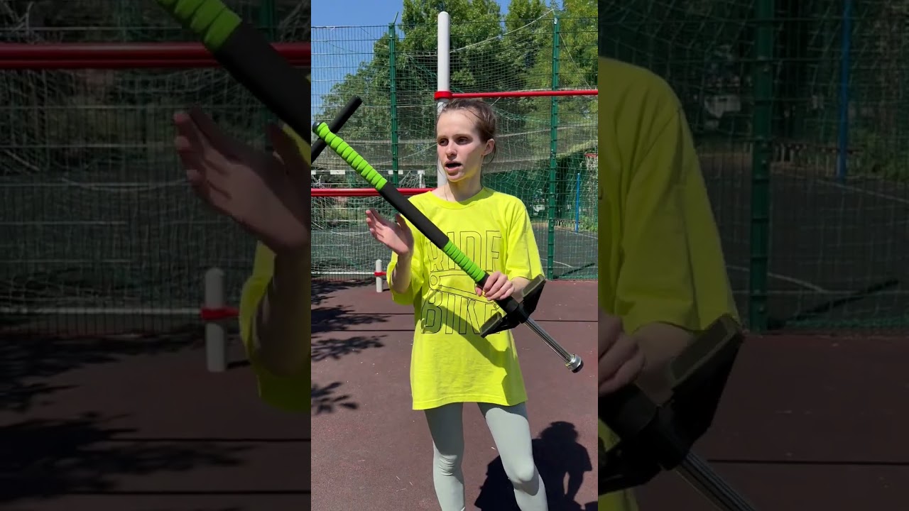 Пого стик, тренажер кузнечик 