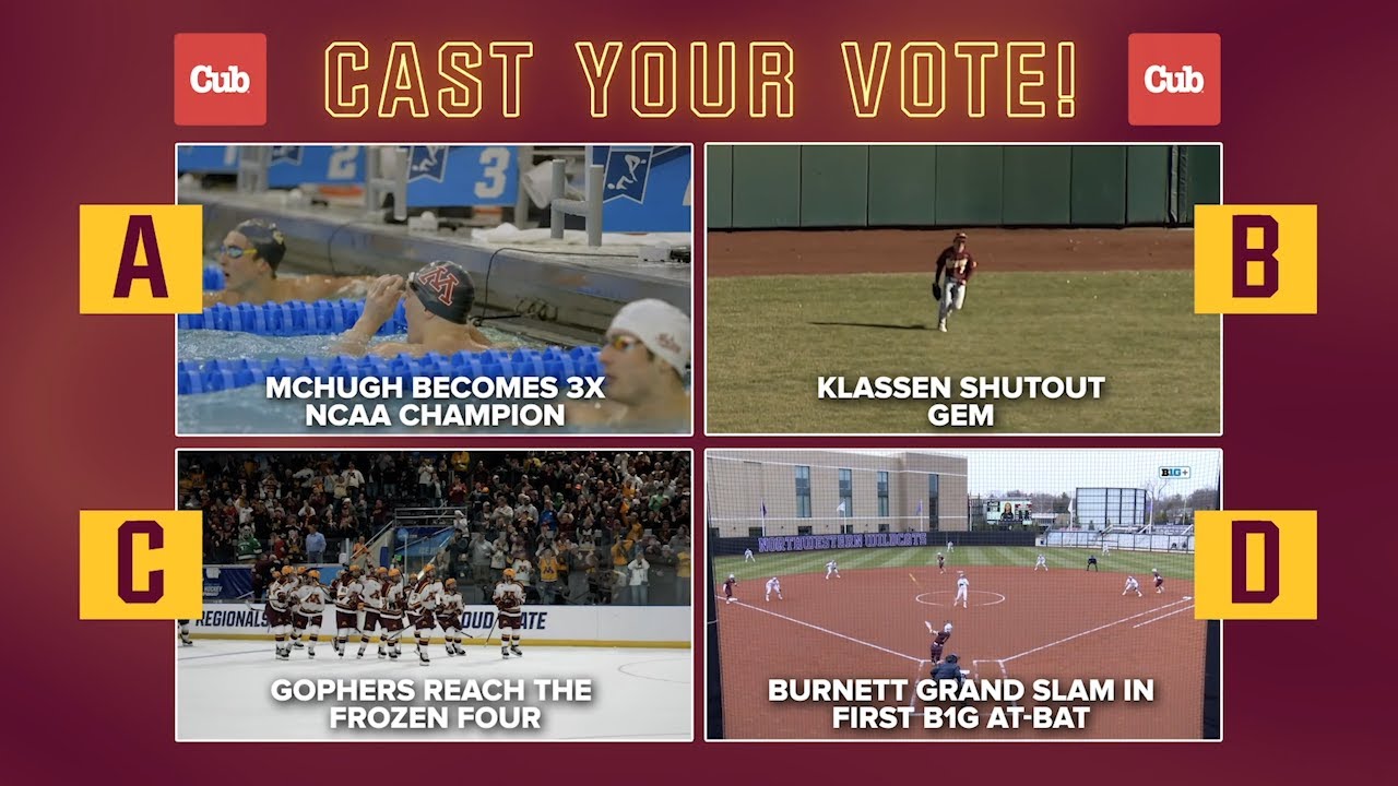 Golden Gopher Cub Plays Of The Week (March 2026, 2023) YouTube