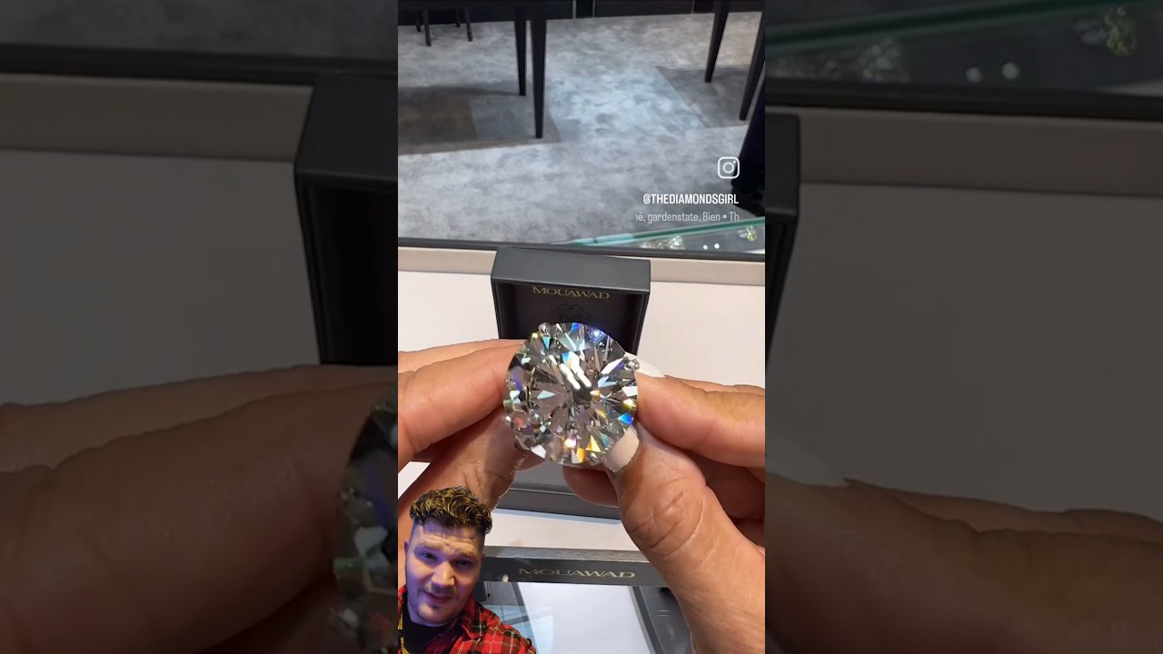 100 Carat Natural Diamond Tennis Chain vs. 100 Carat Natural Diamond Ring! 