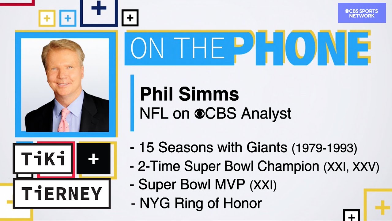 The Great Phil Simms joins Tiki and Tierney | Tiki and Tierney