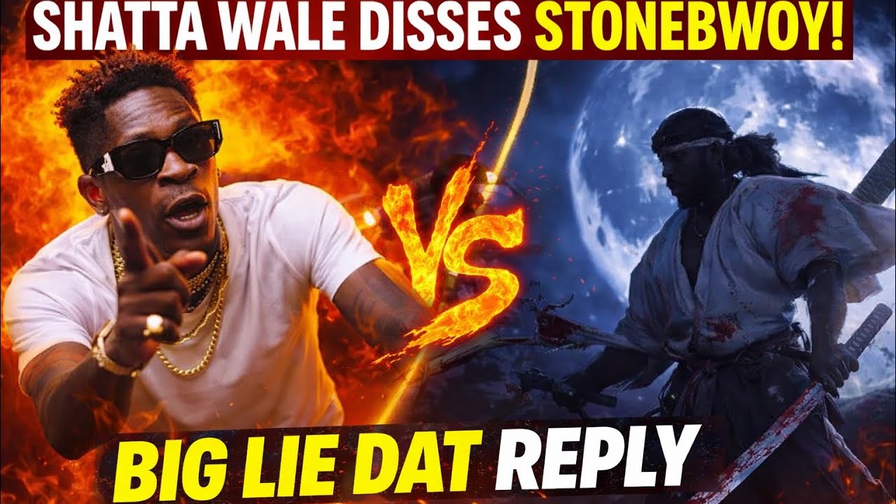 THIS IS CRAZY! 😱 Shatta Wale Drops “BIG LIE DAT” After Stonebwoy’s Silent Samurai WYFL ridim beat 
