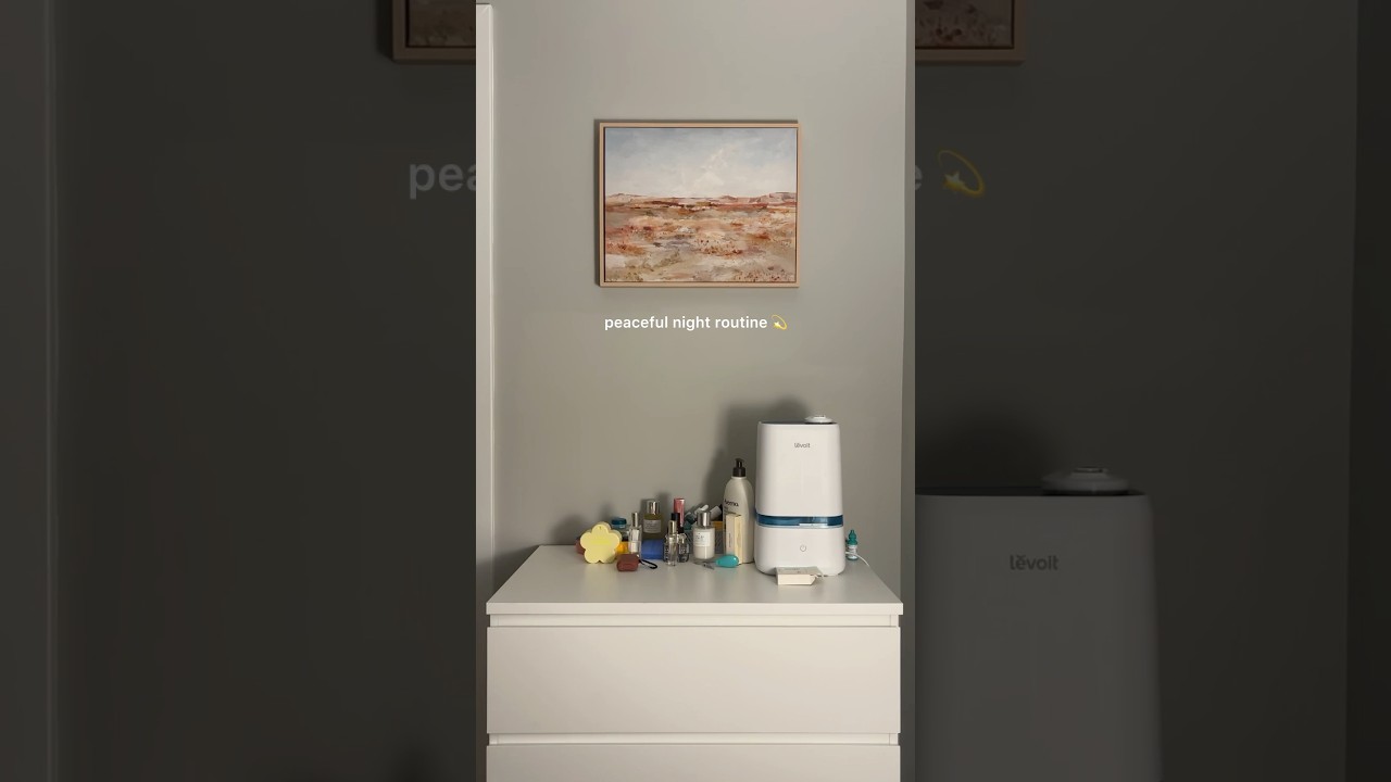 peaceful night routine 💫 