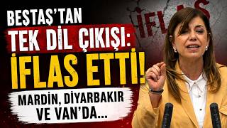 Meral Danış Beştaştan Tek Dil Çıkışı: İflas Etti Mardin, Diyarbakır Ve Vanda...