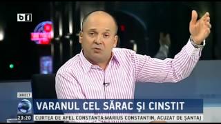 Radu Banciu: Varanul cel sarac si cinstit voia in vacanta in Grecia, ca ultimul parlit