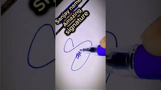shorts Sanjay Name Signature