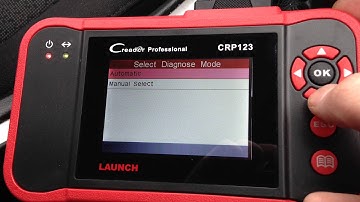 Mitsubishi Pajero Diagnostic Montero Module Coverage With Launch CRP123 VII+