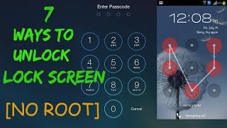 7 WAYS to Unlock Android Pattern/Password [NO ROOT] | Without Loosing Data News