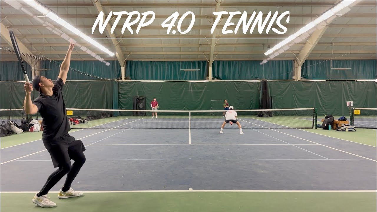 NTRP 4.0 Tennis - Doubles and Guardian of Galaxy edition - YouTube