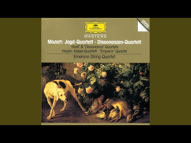 Mozart: String Quartet No. 19 in C Major, K. 465 