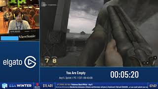 #ESAWinter19 Speedruns - You Are Empty [Any% Sprint] by Tezur0