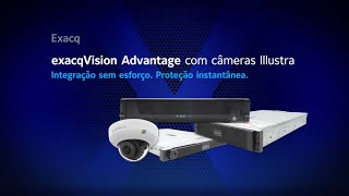 exacqVision Advantage. Integração sem esforço. Proteção Instantânea