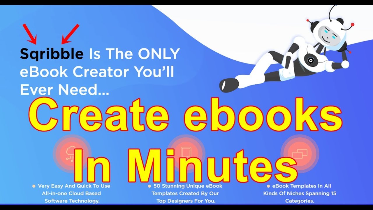 Full Sqribble Review and Demo | Create ebooks In Minutes