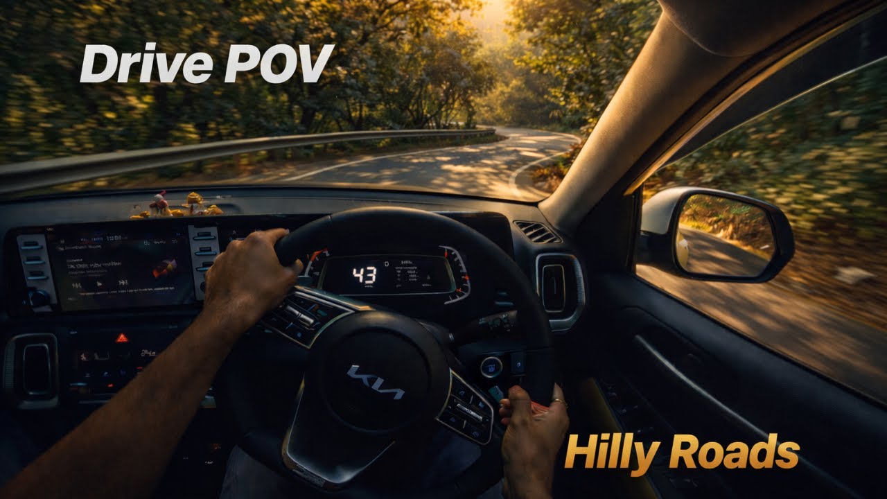 KIA Sonet 2025 HTX | Diesel | Automatic | Hilly Roads | POV Drive