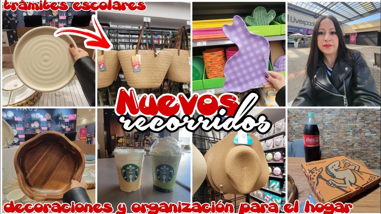 NUEVOS RECORRIDOS PASCUA 🐰 🌸 🥕 DÍA DE CHICAS Y TRAMITES ESCOLARES DECORACIONES Y ORGANIZACIÓN HOGAR