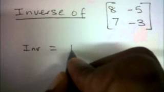 Matrix method for Linear simultaneous equations