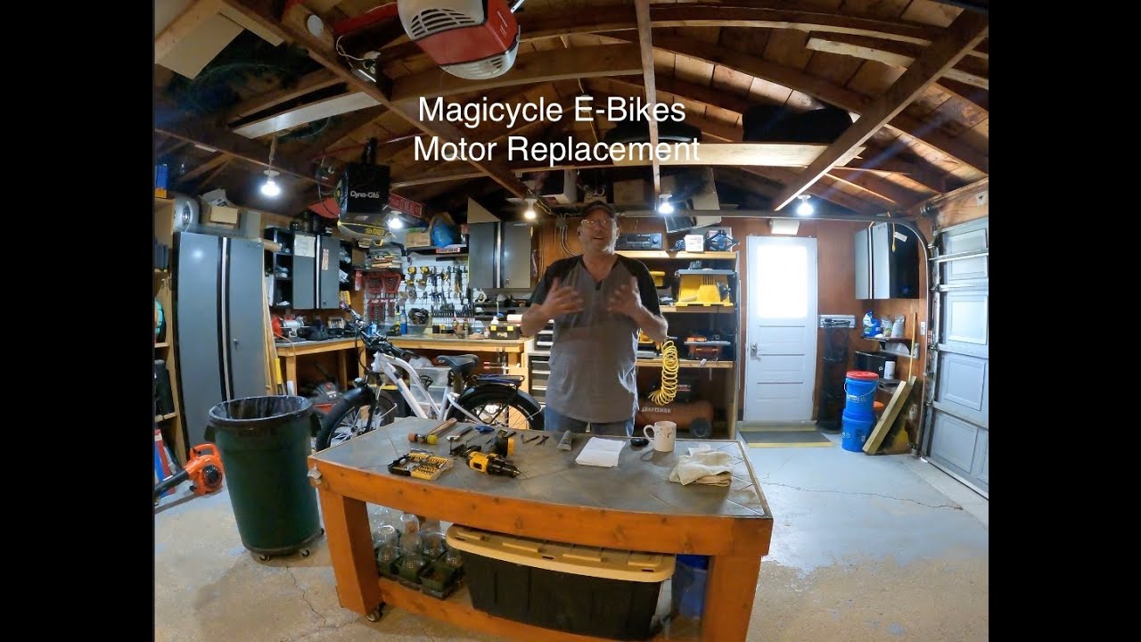 Magicycle Cruiser Motor Replace