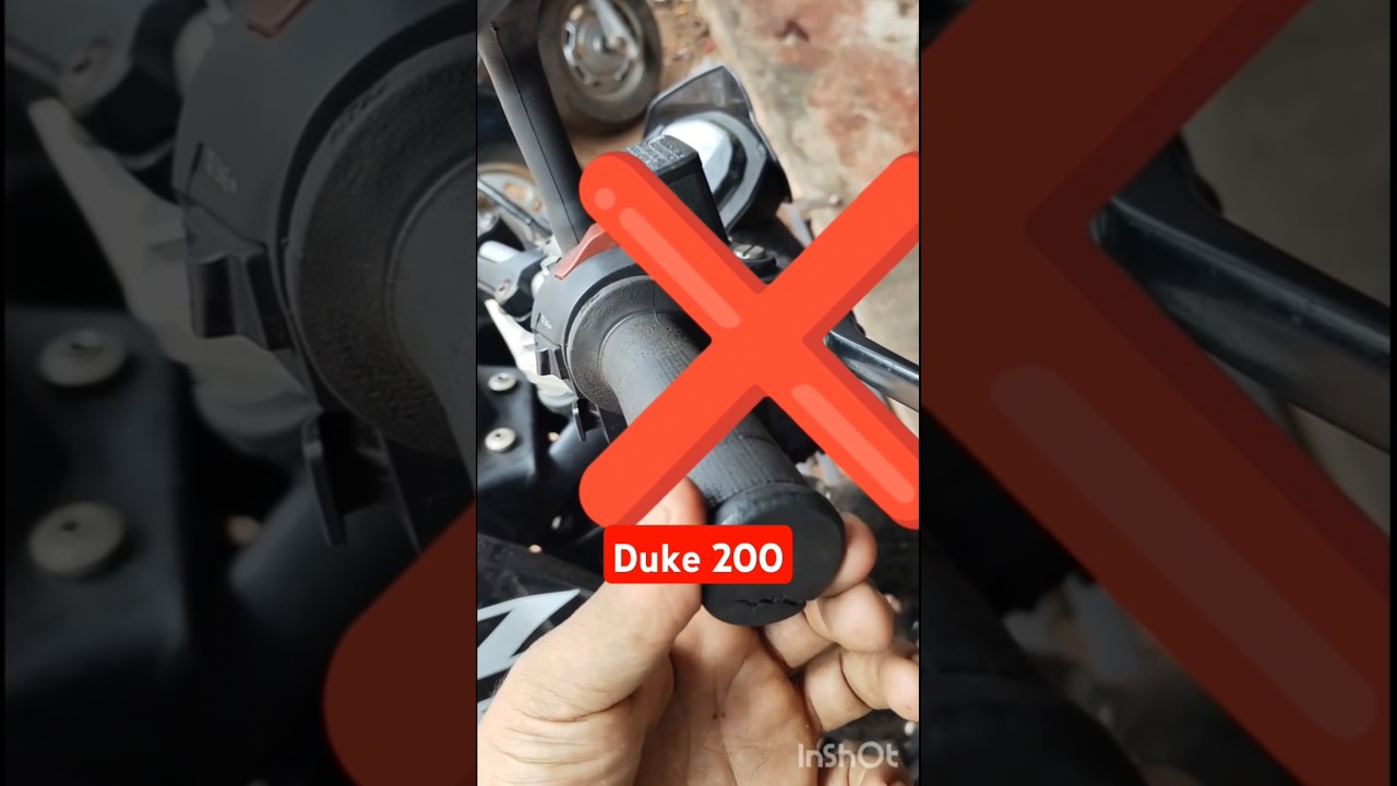 Duke 200 Throttle adjust