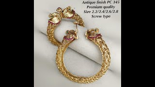 One Gram D Antique Kada Collections With Price And Whats App Number