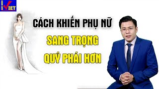 8  điểm giúp Phụ Nữ sang trọng quý phái hơn