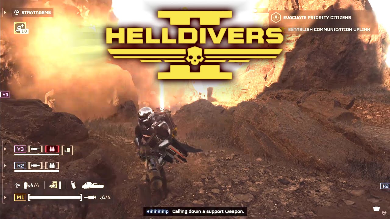 HELLDIVERS 2 | PS5 Pro - PS Portal 1080p 60 fps | Xzar Sector - Popli IX | Automatons