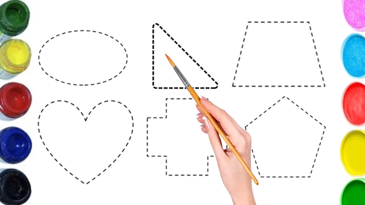 Learn Shapes, Colors, and Sizes | Toddler Learning Preschool | Early Math Skills | Shapes Activity