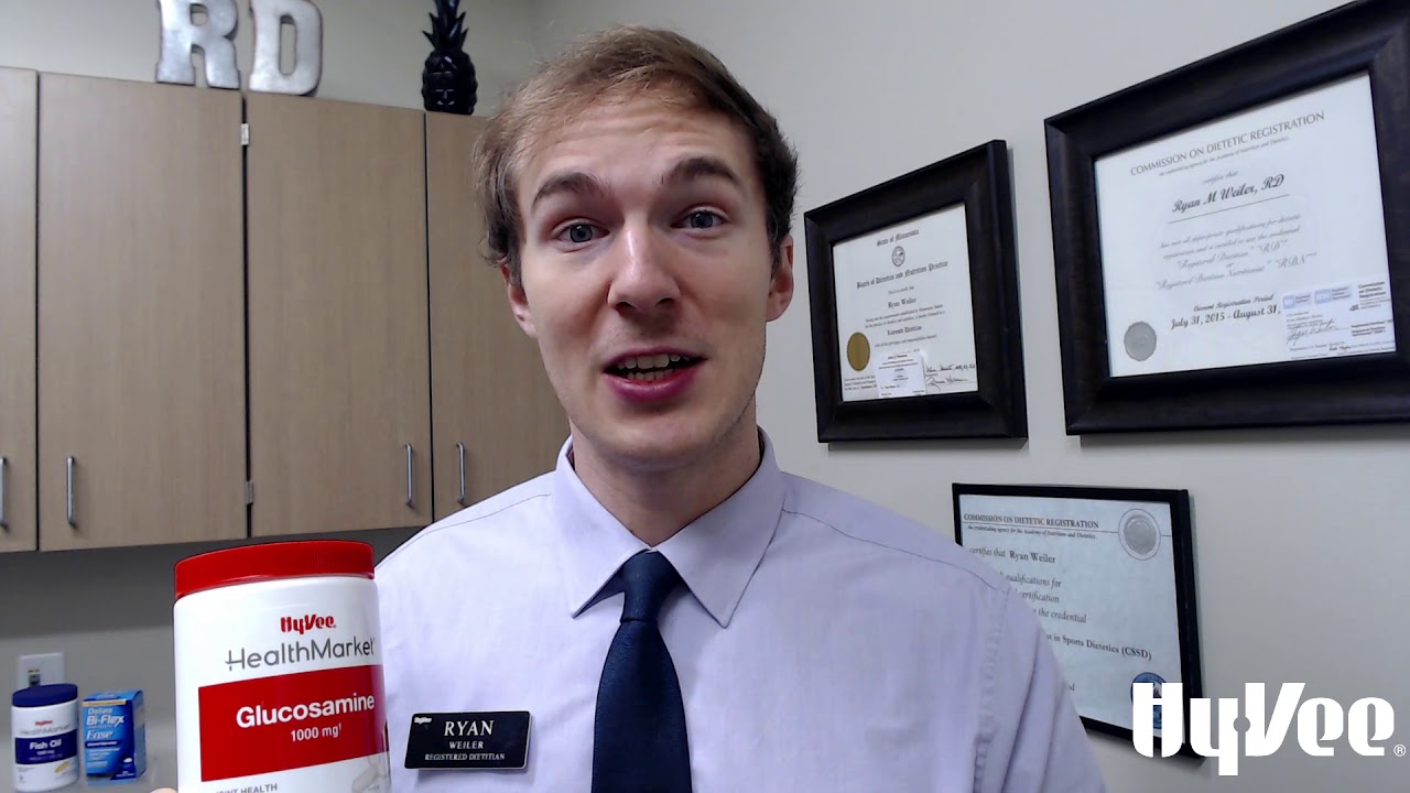 Support healthy joints and arthritis relief with glucosamine