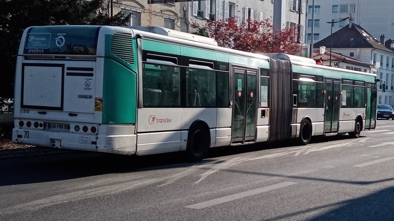 TRAJET DANS UN CITELIS 18M DU 467 RATP TRANSDEV (ON DIRAIT UN AGORA ...