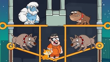 prison pin - pull the pin - new levels (147 to 163) IOS Android Gameplay Walkthrough #12