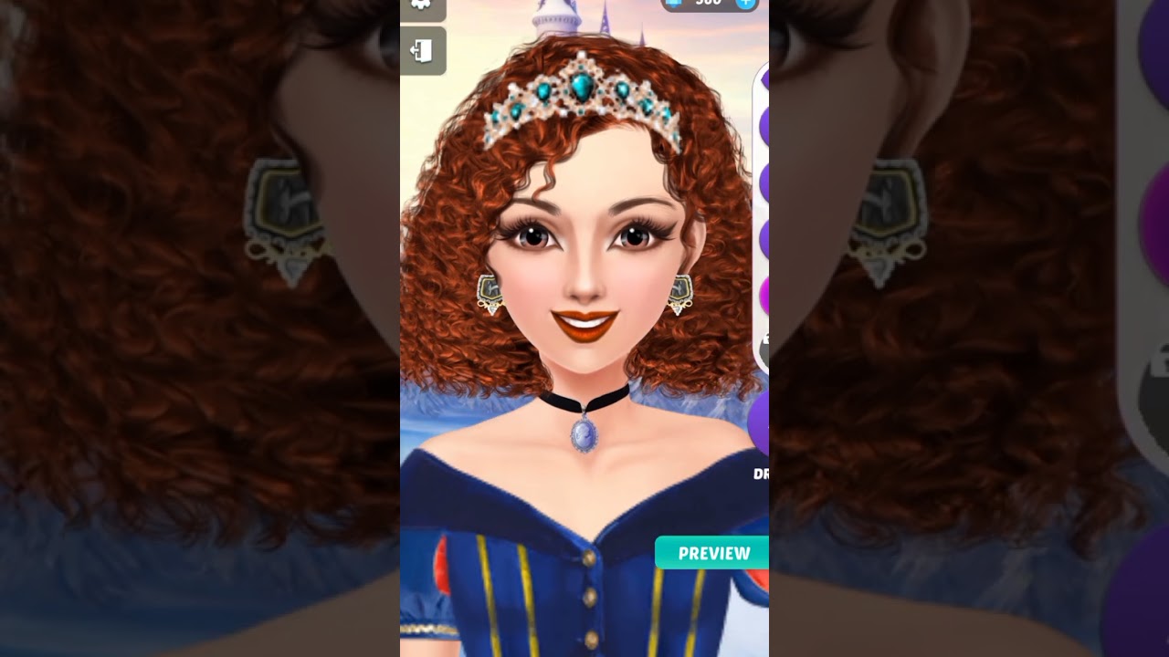 let's make princess look 👸💕✨