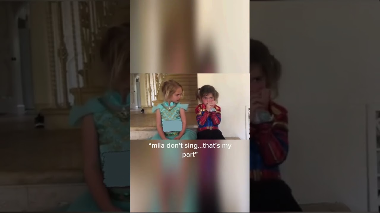 When your sister keeps singing your part! 