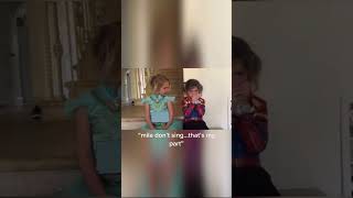 When Your Sister Keeps Singing Your Part