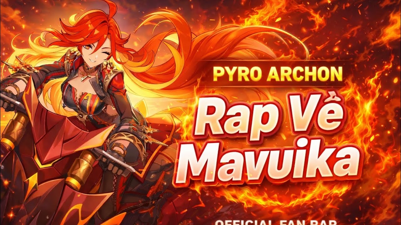 RAP VỀ MAVUIKA 🔥 Pyro Archon BÙNG CHÁY | Genshin Fan Rap