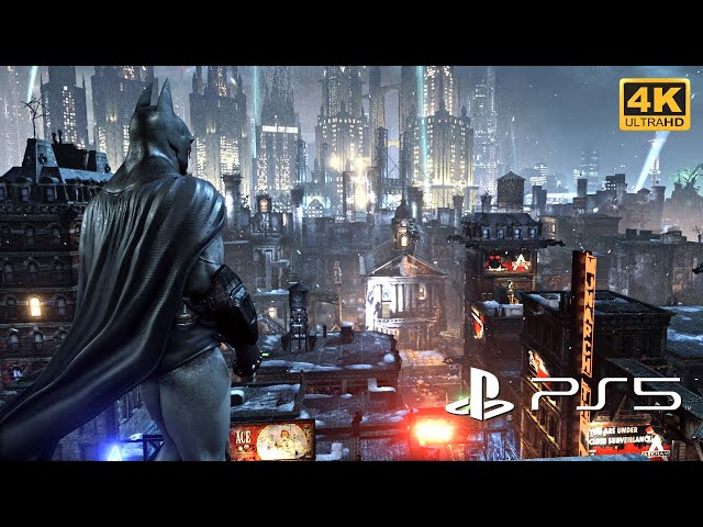 BATMAN PS5 Gameplay 4K ULTRA HD DC SUPERHERO - Batman Arkham Asylum  Remastered 