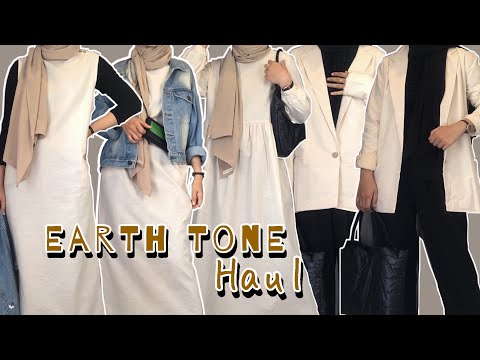 SHOPEE HAUL CREAM EARTH TONE ( DRESS , BLAZER ) | MIX AND MATCH