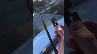 Wiper blade installation CT200h Lexus