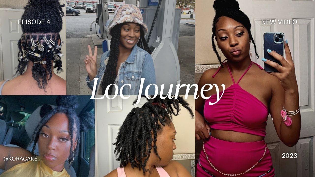 1 YEAR LOC Journey THICK Locs (Pictures & Videos) VLOGMAS Day 2